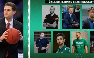 Prie "Žalgirio" trenerių štabo prisijungė vokietis, Sabonis, sugrįžo Kavaliauskas